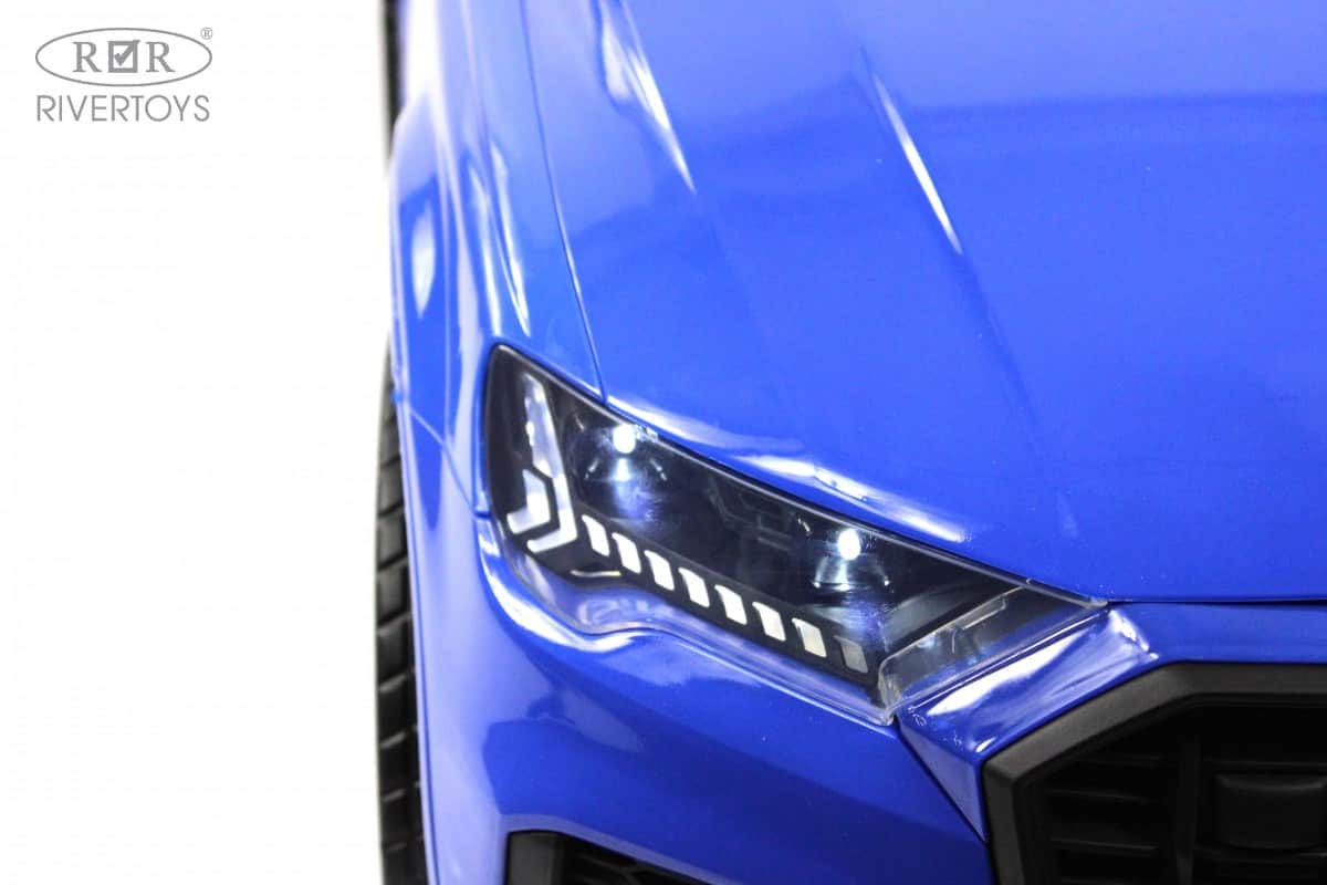 картинка Детский электромобиль AUDI Q7 (HL678) синий глянец 