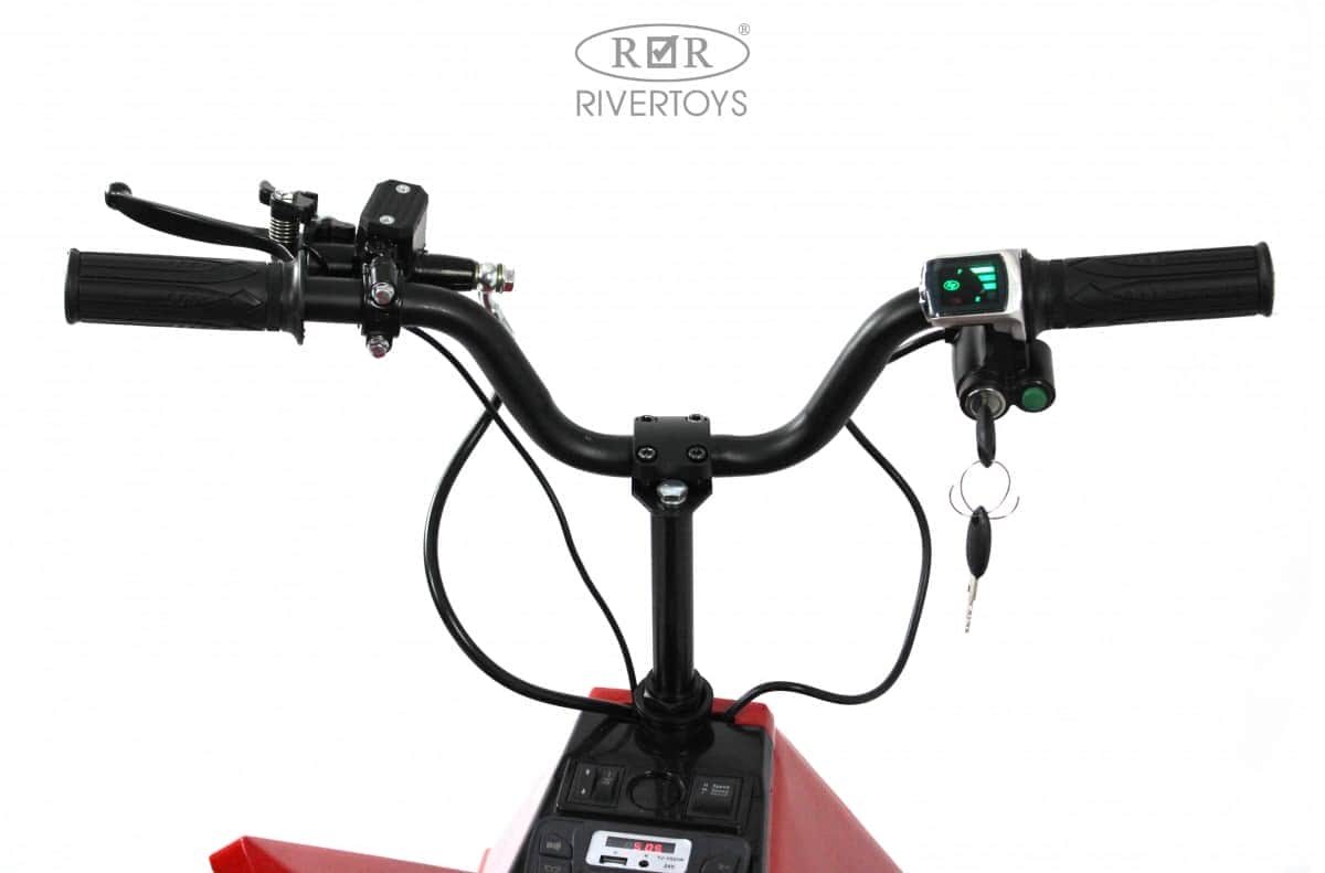 картинка Детский электроквадроцикл M009MM красный 