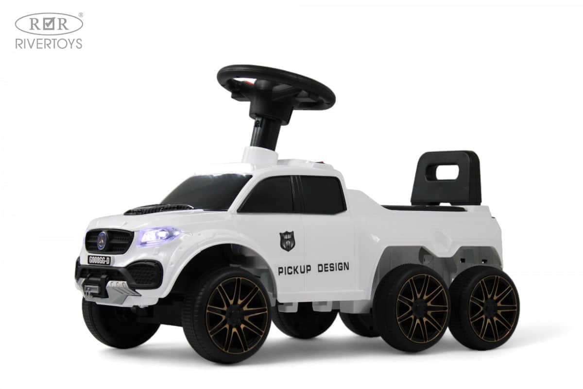 картинка Детский толокар G008GG-D белый 