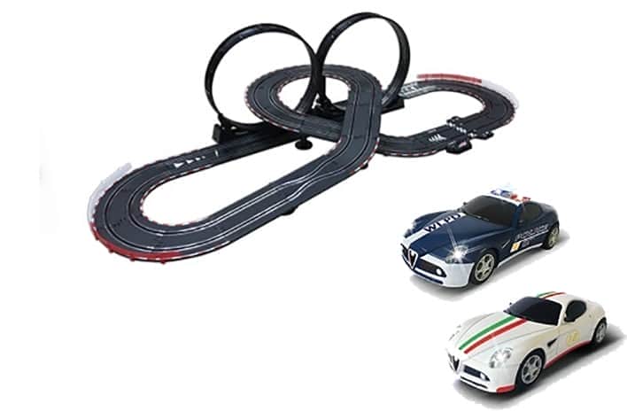 картинка Гоночный автотрек Top Racer Alfa Romeo 1:43 (2 машинки, 6 метров) - TR-01L 