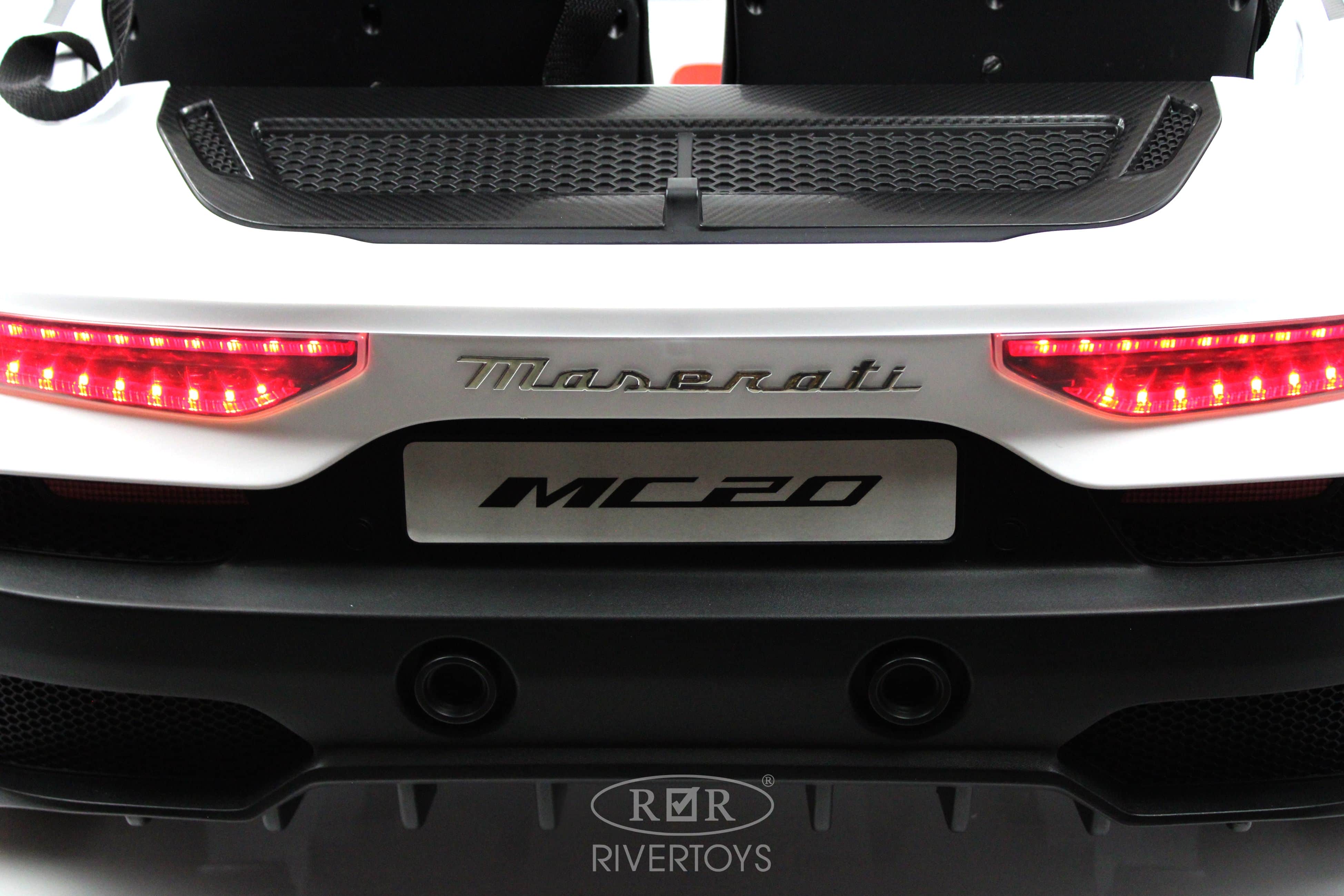 картинка Детский электромобиль Maserati MC20 (P111PP) белый 
