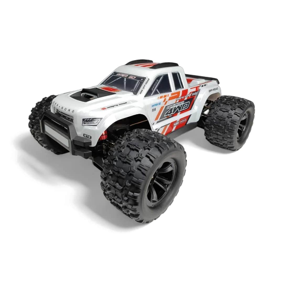 картинка Радиоуправляемый монстр MJX Hyper Go Brushless 4WD 2.4G LED 1:10 - MJX-10208-V1-WHITE 