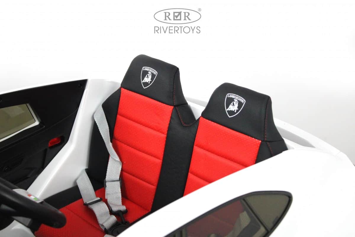 картинка Детский электромобиль Lamborghini Urus (E777EE) белый 