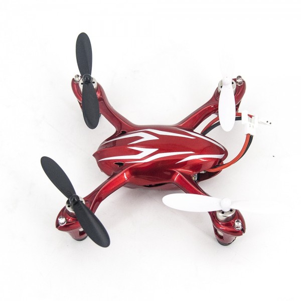картинка Радиоуправляемый красный квадрокоптер Hubsan X4 H107C c видеокамерой 2.4G - H107C-RED 