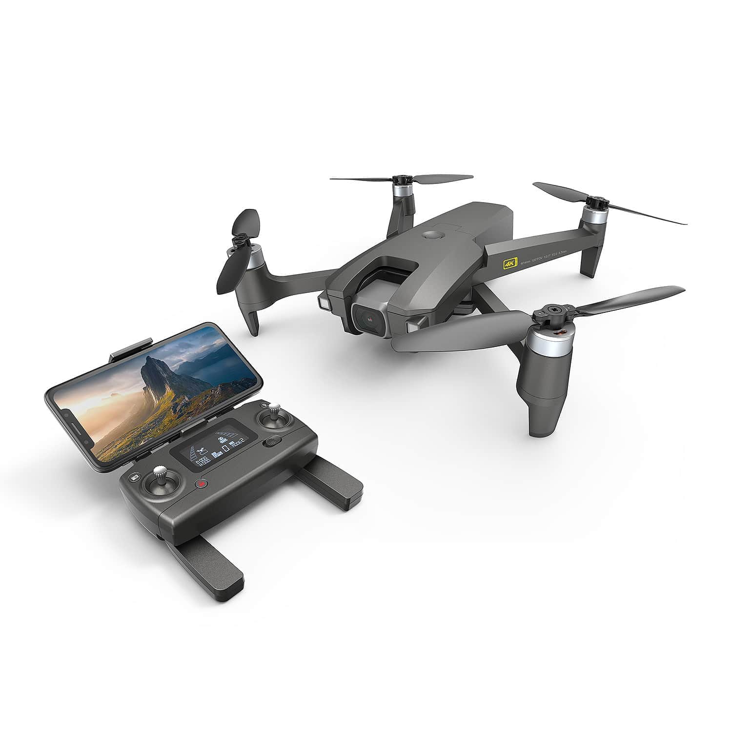 картинка Радиоуправляемый квадрокоптер MEW4-1 камера 4K FPV GPS с сумкой - MJX-MEW-1-4K 