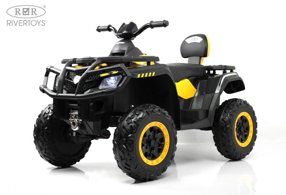 картинка Детский электроквадроцикл T001TT 4WD желтый 