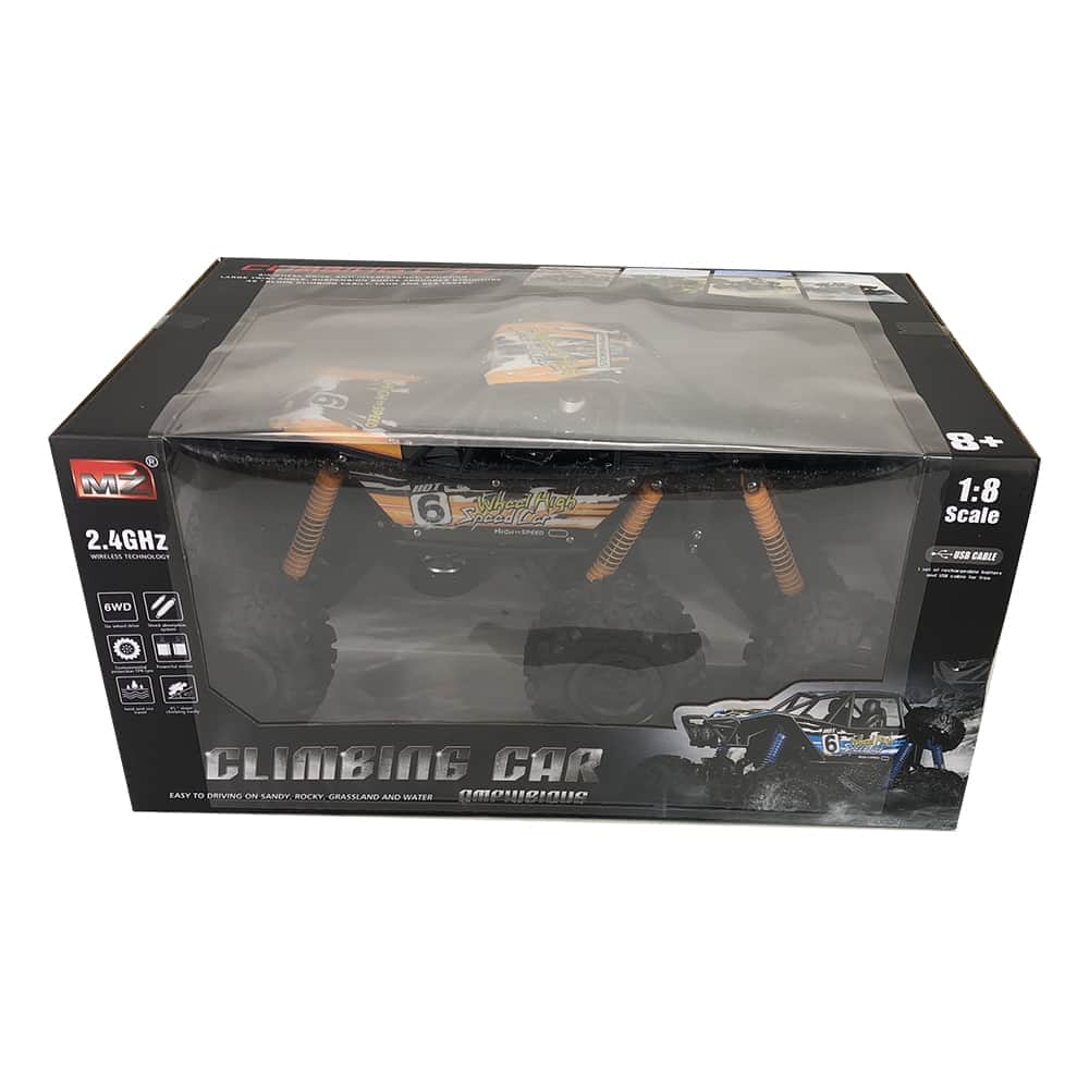 картинка Радиоуправляемый краулер-амфибия 6WD Orange 1:8 -  MZ-YY2001-ORANGE 