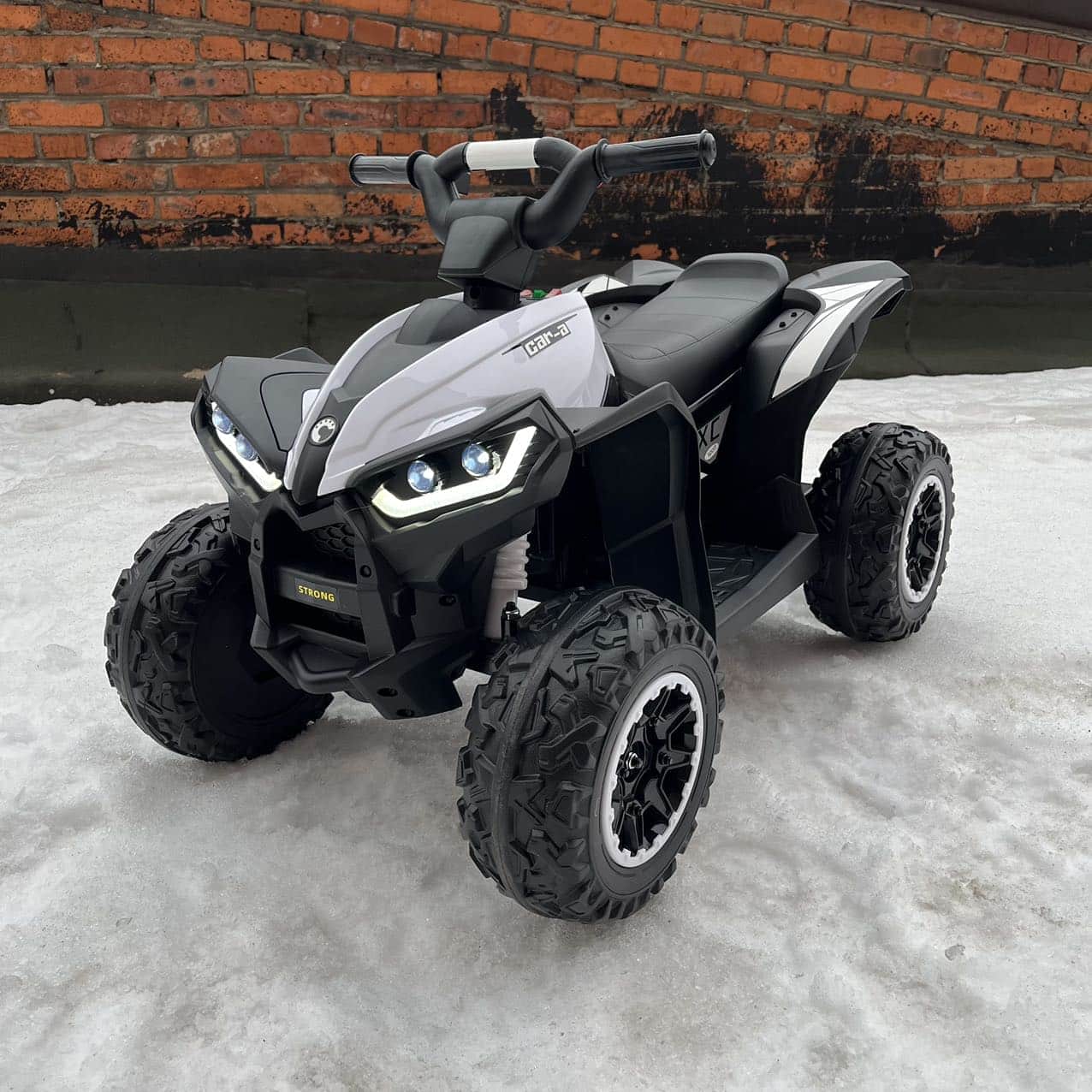 картинка Детский квадроцикл HL Renegade X 2WD EVA 12V - HL578-WHITE 