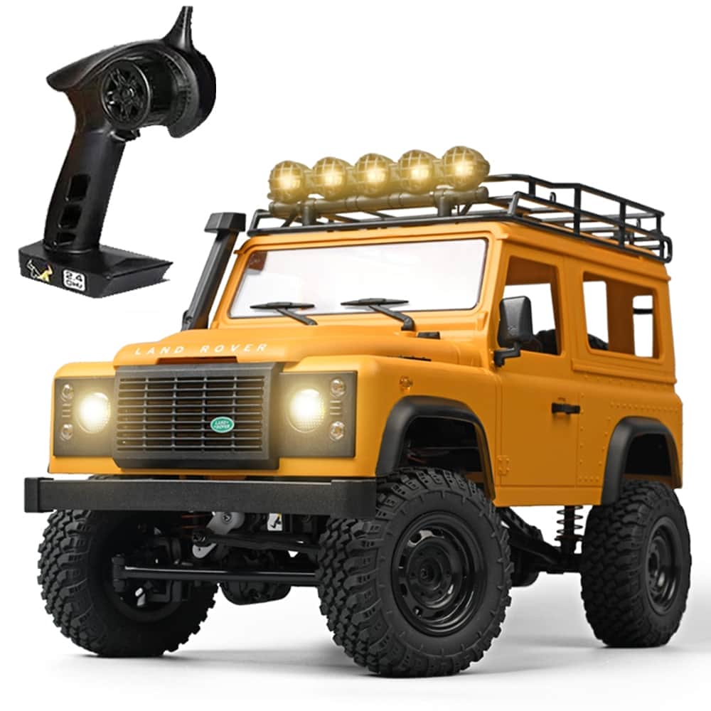 картинка Радиоуправляемый внедорожник Land Rover Defender 4WD 1:12 - MN-98-YELLOW 