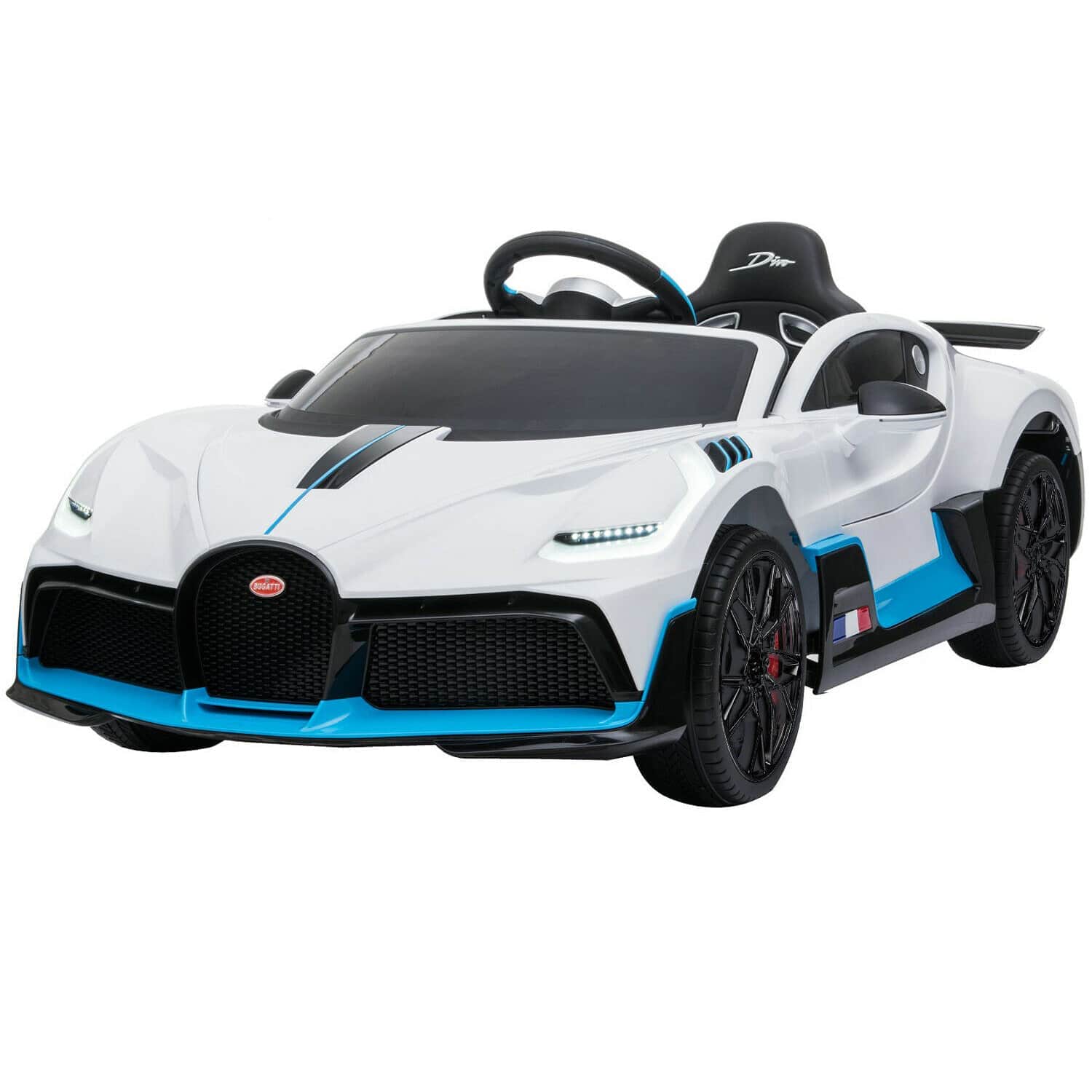 картинка Детский электромобиль Bugatti Divo 12V - WHITE - HL338 