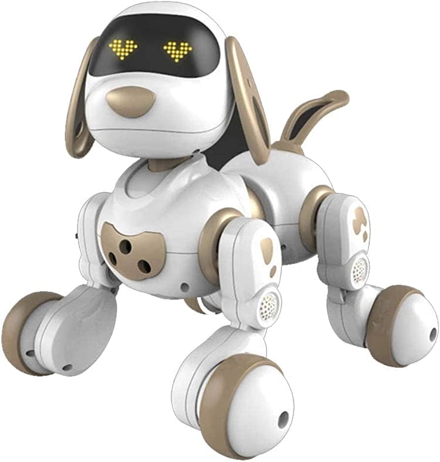 картинка Радиоуправляемая собака-робот Smart Robot Gold Dog ''Dexterity'' - AW-18011-GOLD 