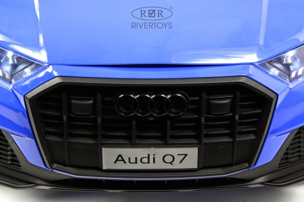 картинка Детский электромобиль AUDI Q7 (HL678) синий глянец 