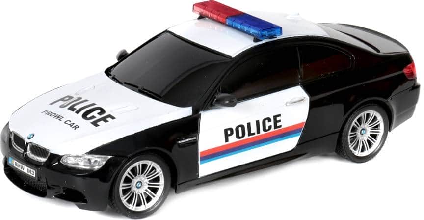 картинка Радиоуправляемая машина GK Racer BMW M3 Coupe POLICE масштаб 1:18 - 866-1803PB-BLACK 