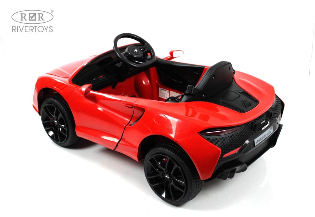 картинка Детский электромобиль McLaren Artura (P888BP) красный 