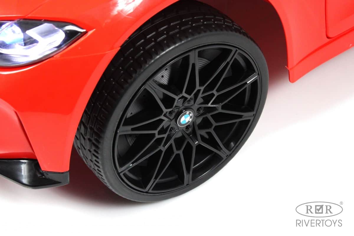 картинка Детский электромобиль BMW M4 (A004AA) красный 