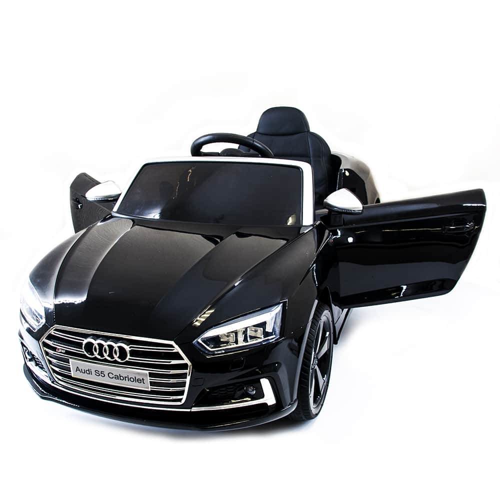картинка Детский электромобиль Audi S5 Cabriolet LUXURY 2.4G - Black - HL258-LUX-B 