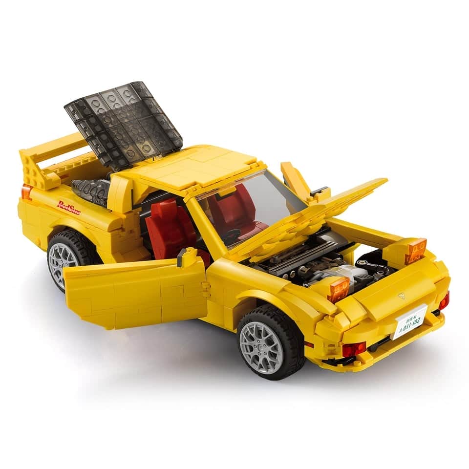 картинка Конструктор CADA Mazda RX-7 FD3S, 1655 деталей - C61023W 