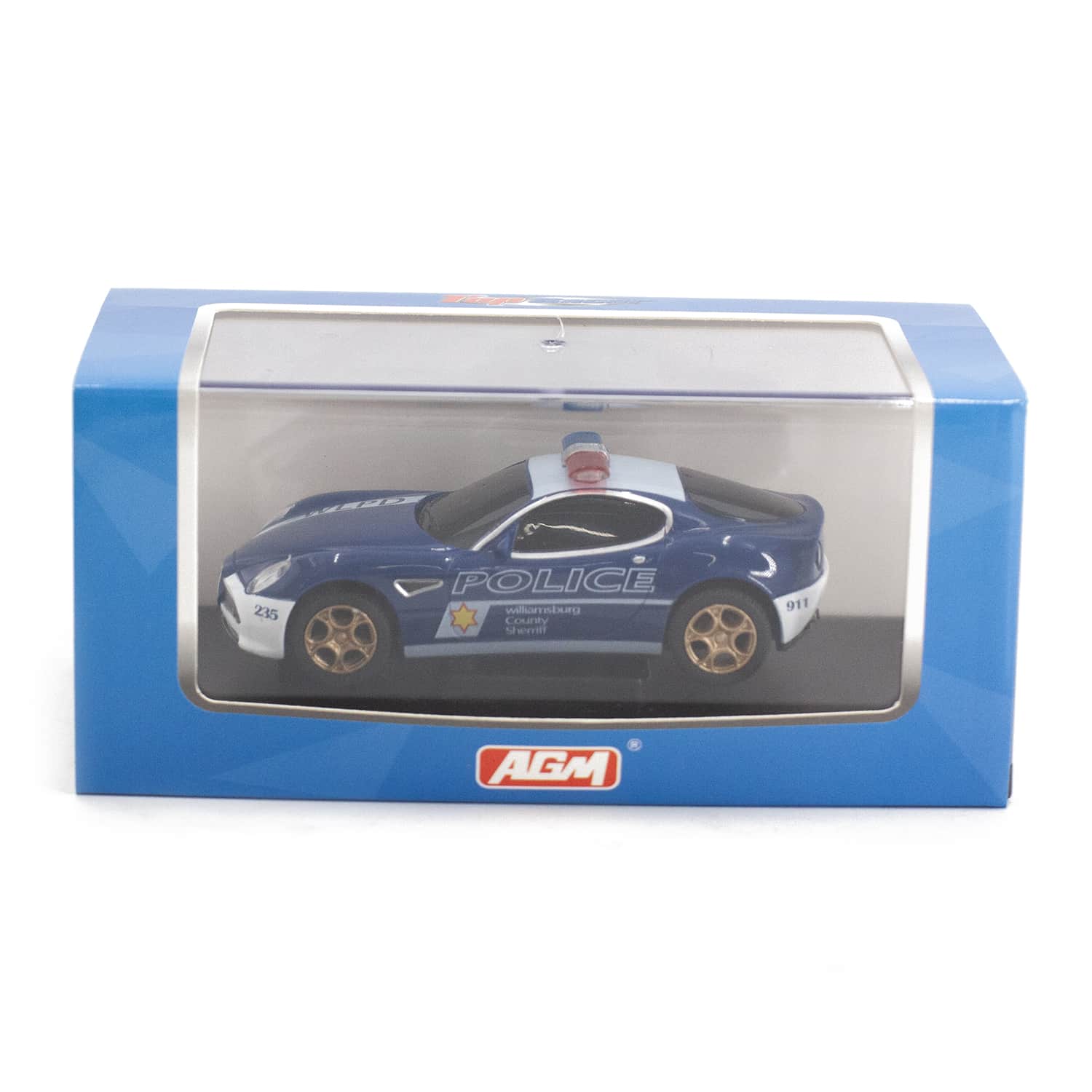 картинка Машинка Alfa Romeo 8C для автотрека 1:43 - TR-C17 