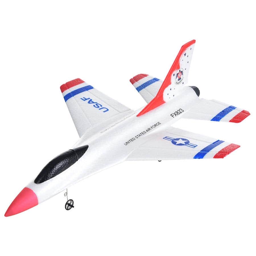 картинка Радиоуправляемый самолет для начинающих F16 FIGHTER 2.4G - FX823 