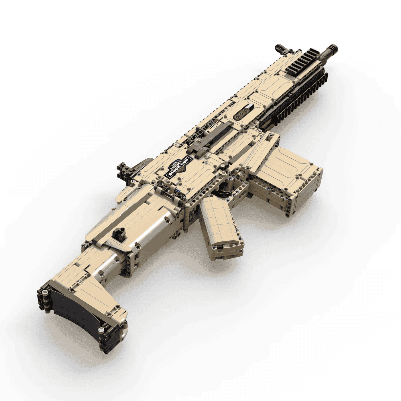 картинка Конструктор Cada штурмовая винтовка Scar, 1406 элементов - C81021W 