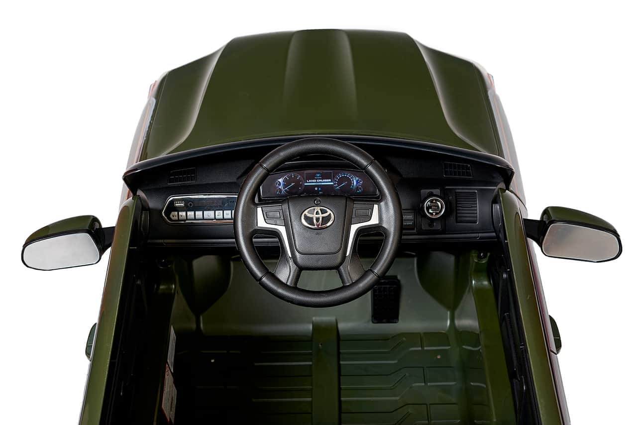 картинка Джип Toyota LC 12V Army green 