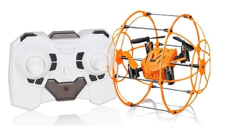 картинка Радиоуправляемый квадрокоптер с защитной сеткой Orange SkyWalker - HM1336 