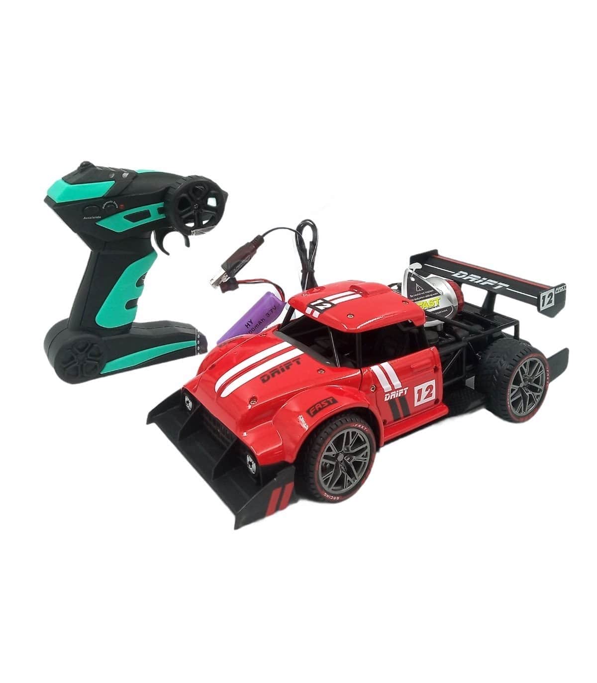 картинка Радиоуправляемый спортивный пикап (красный, пар) 2.4G - HD3400-RED 