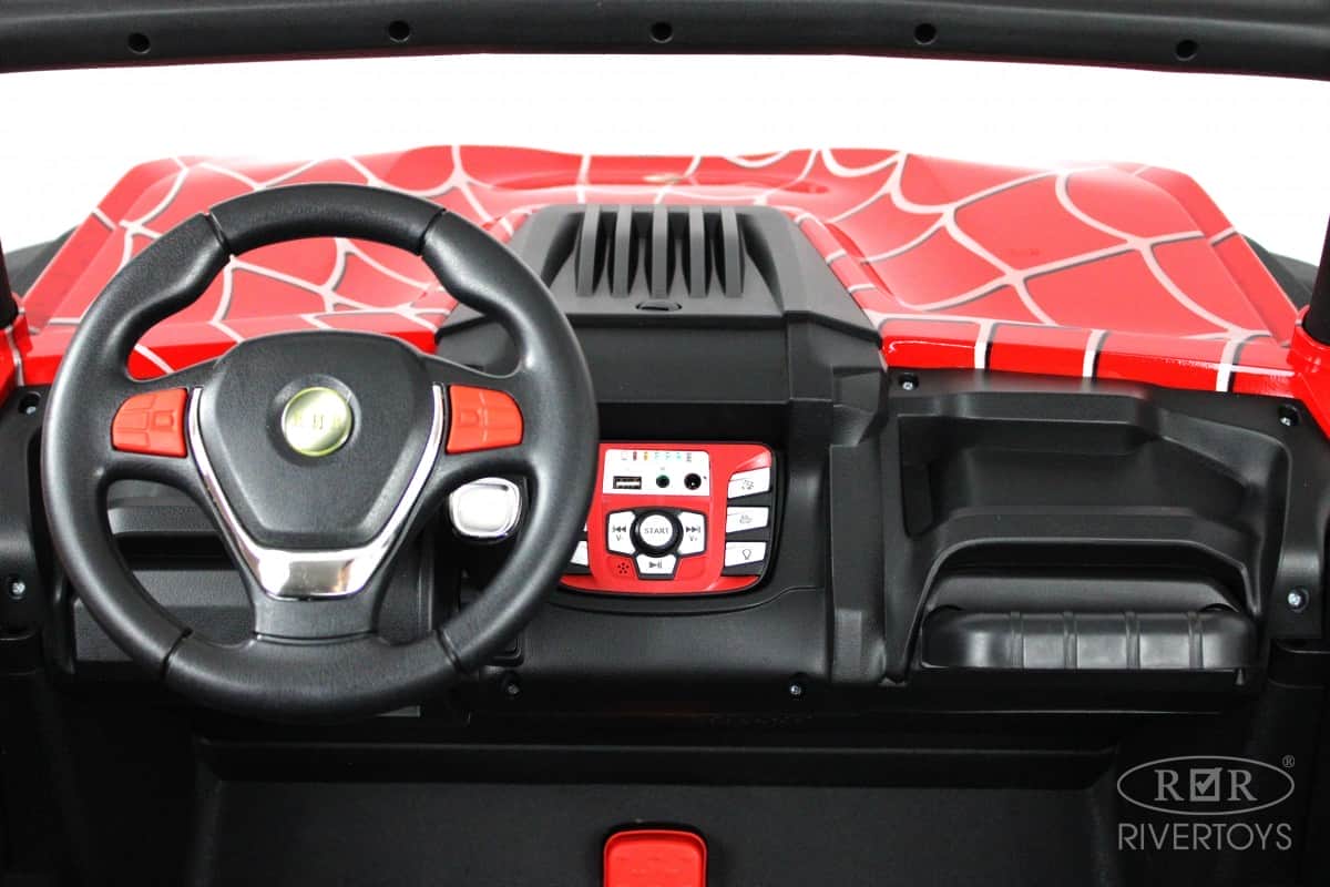 картинка Детский электромобиль P333PP (Buggy) красный Spider 