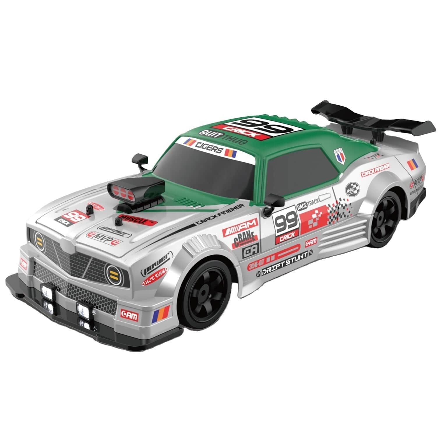 картинка Радиоуправляемая машина для дрифта HB Ford Mustang (4WD, свет, пар, акб, 1:16) - SC16A08-1 