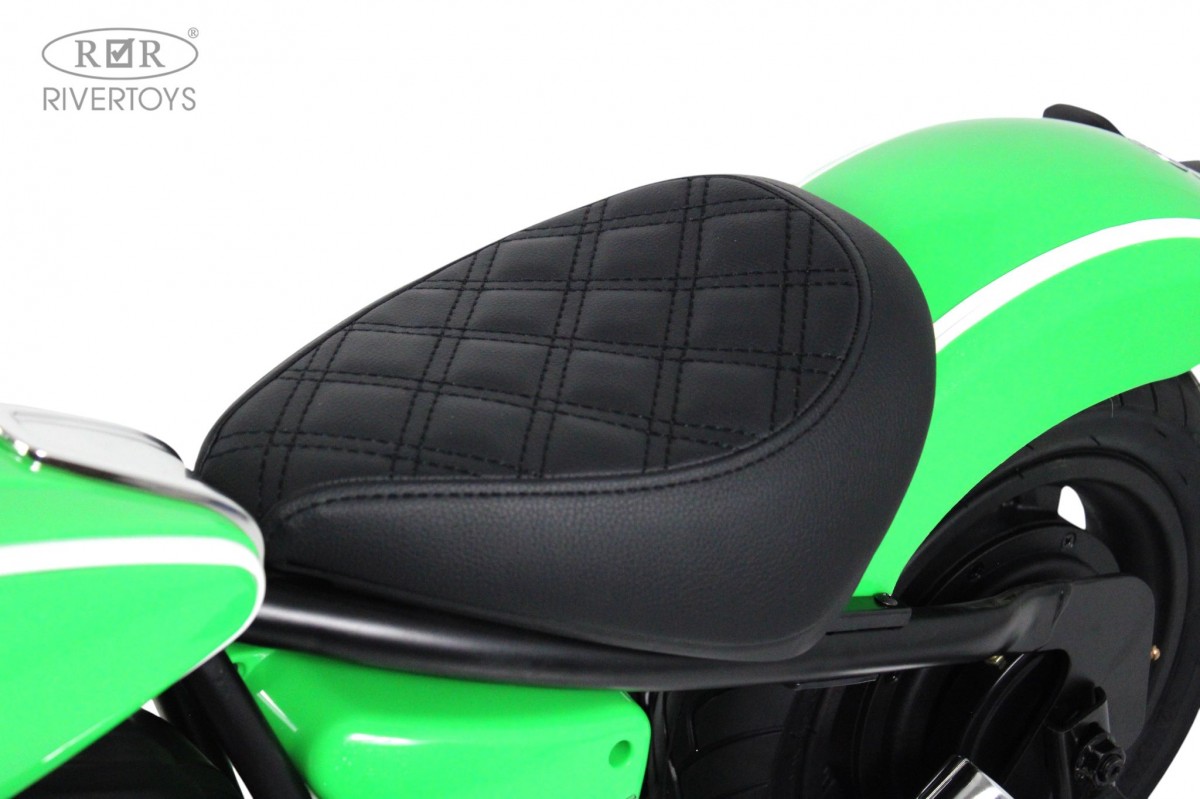 картинка Детский электромотоцикл BMW R18 (A777AA-NEW) зеленый 