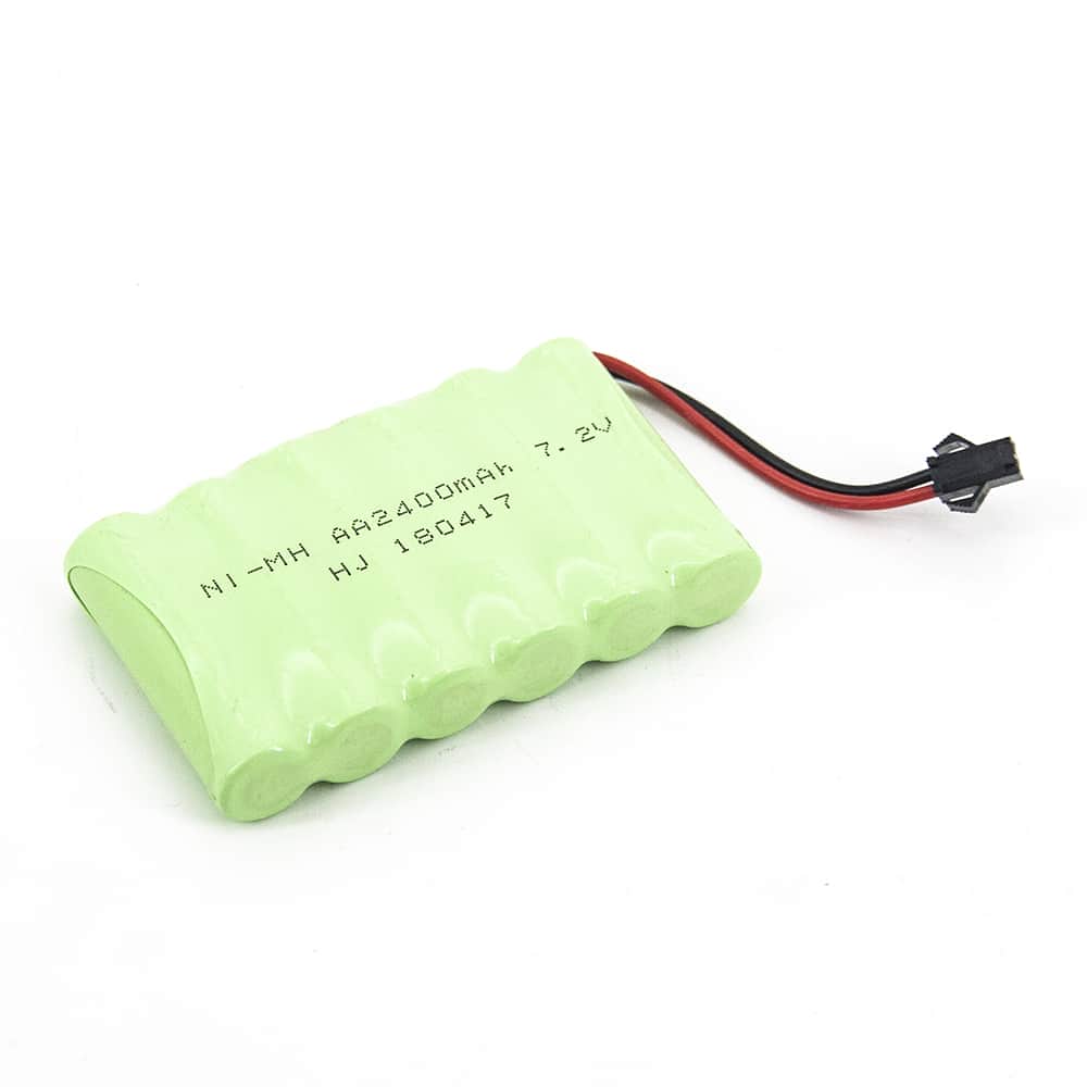 картинка Аккумулятор Ni-Mh 7.2v 2400mah YP - NIMH-72F-2400-YP 