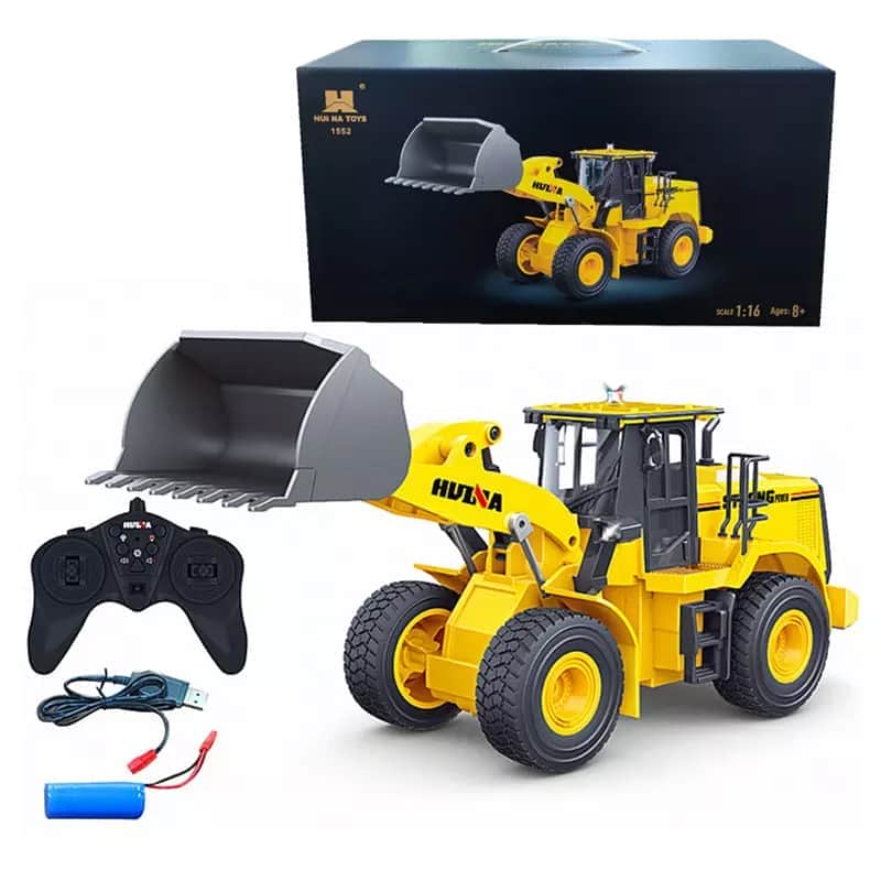 картинка Радиоуправляемый погрузчик бульдозер HUI NA TOYS 1:16 2.4G - HN1552 