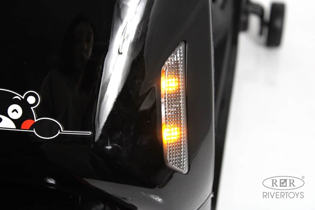 картинка Детский электромотоцикл Z555ZZ черный 