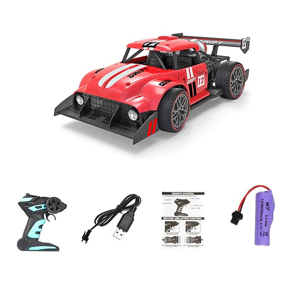 картинка Радиоуправляемый спортивный пикап (красный, пар) 2.4G - HD3400-RED 