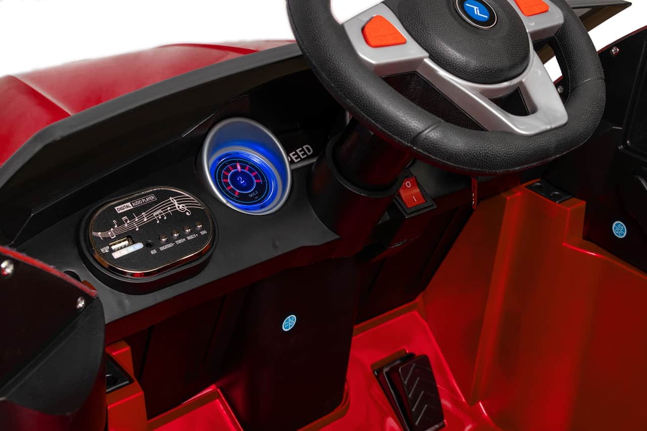 картинка Джип BMW X6 mini 7438 Красный краска 