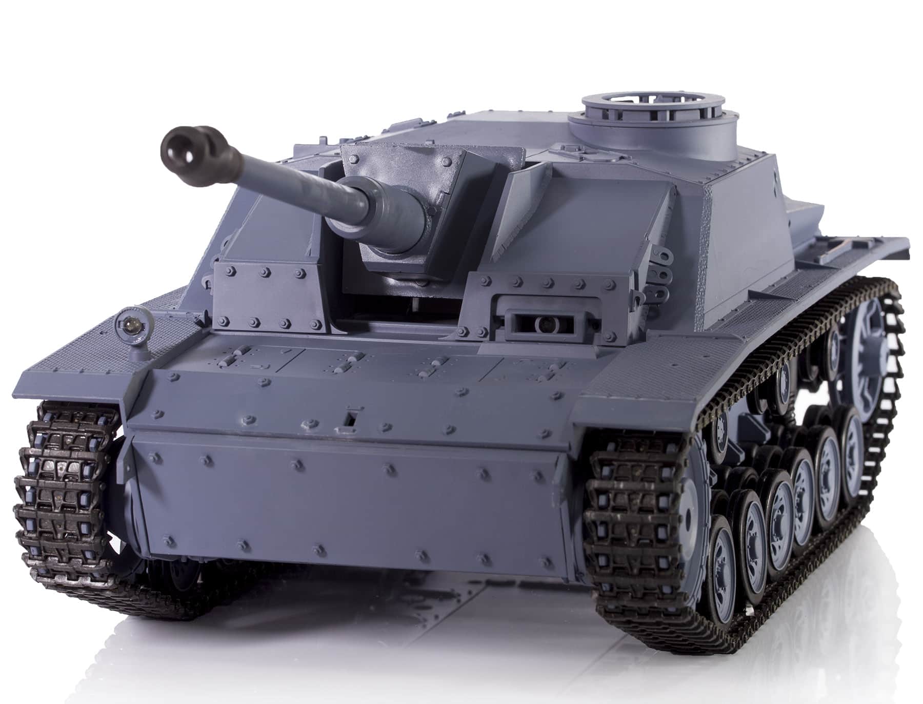 картинка Радиоуправляемый танк Heng Long Sturmgeschutz III (Германия) Upg V7.0 масштаб 1:16 - 3868-1Upg V7 