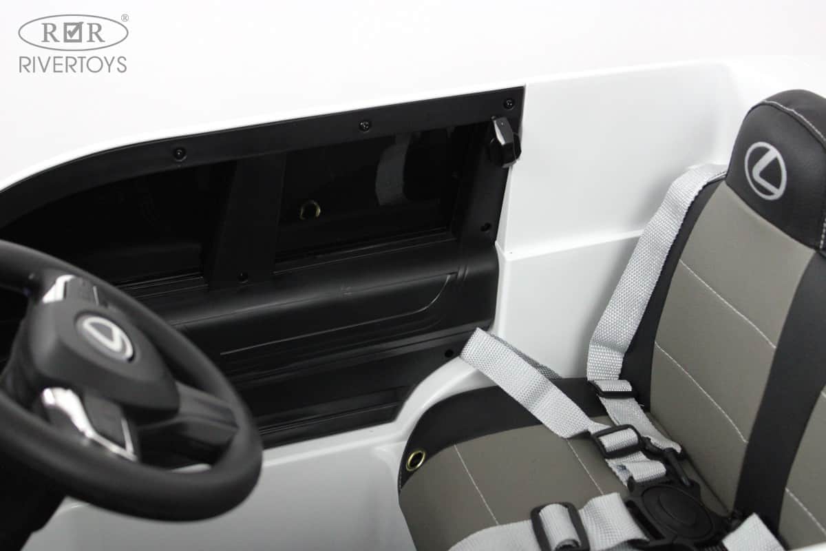 картинка Детский электромобиль Lexus 570 (E555EE) белый 
