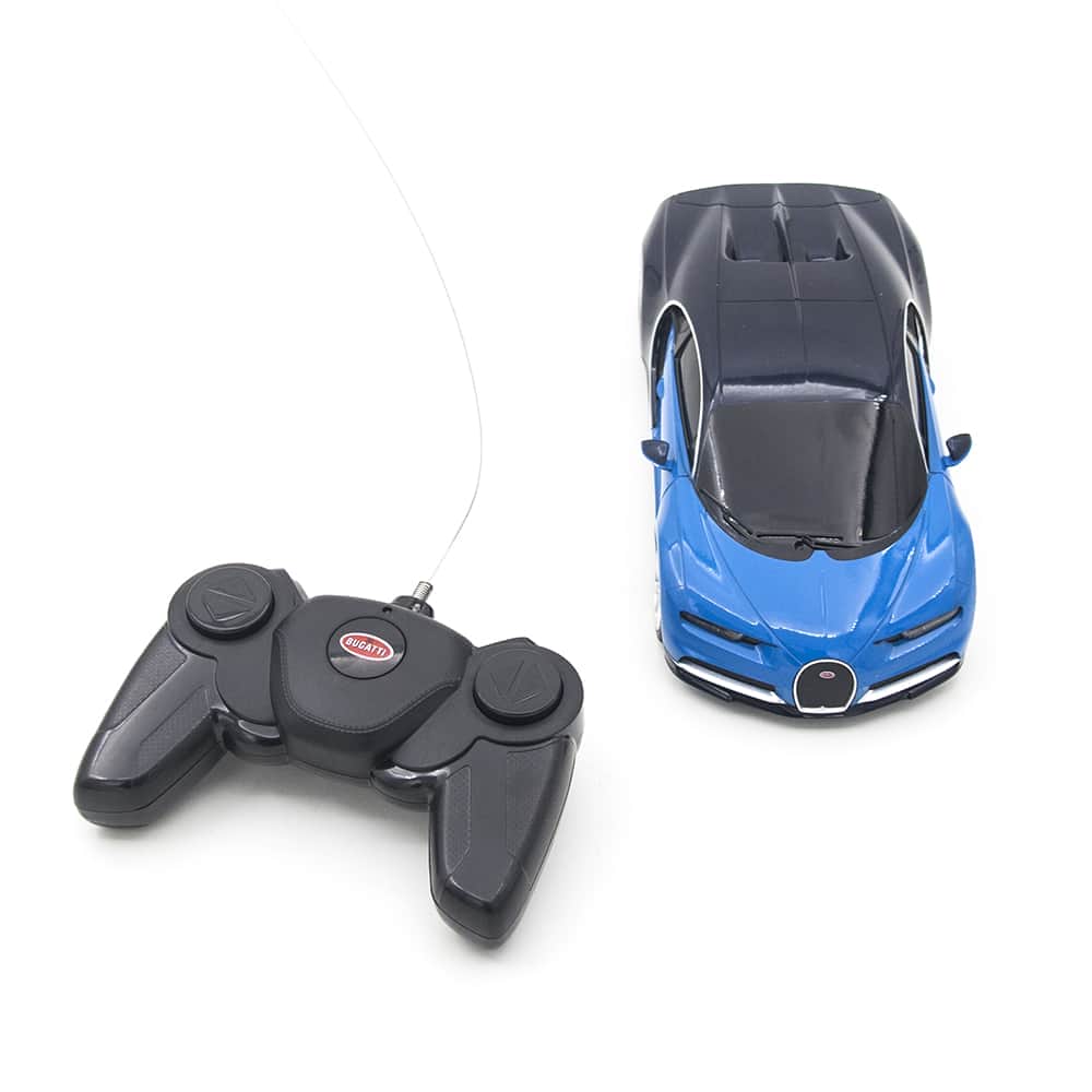 картинка Радиоуправляемая машина Rastar Veyron Chiron Blue 1:24 - RAS-76100 