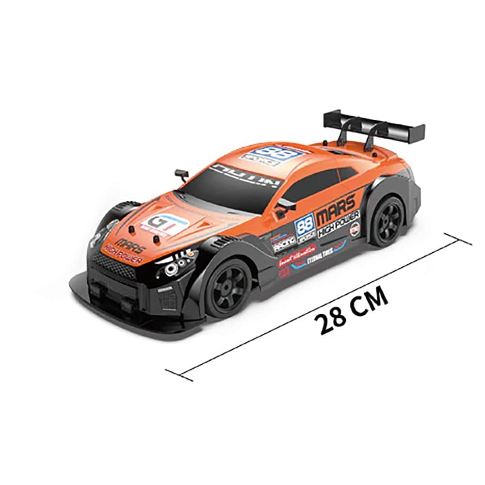 картинка Радиоуправляемая машина для дрифта HB Nissan GTR (4WD, свет, пар, акб, 1:16) - SC16A06-1 