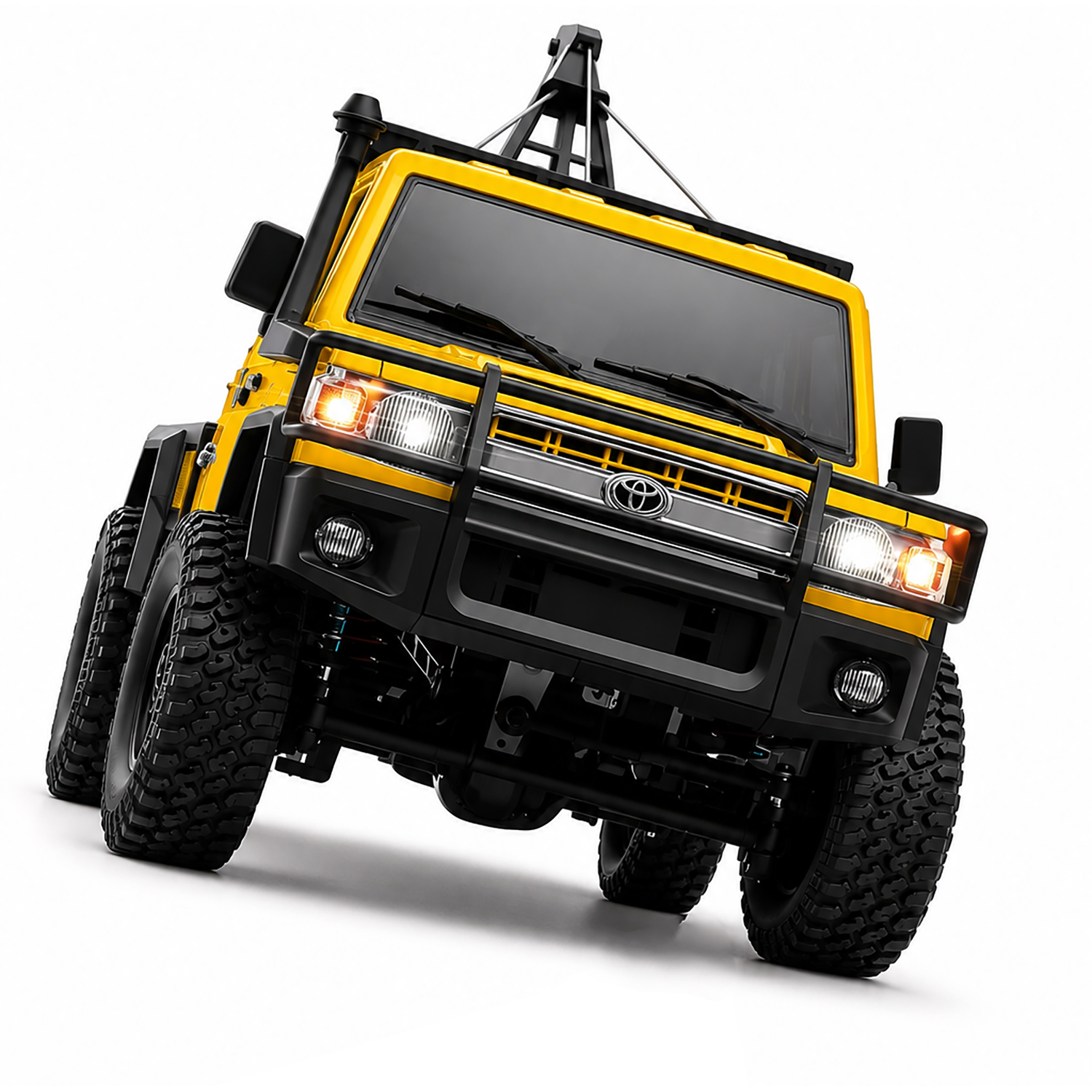 картинка Радиоуправляемый внедорожник Land Cruiser - MN-82T-YELLOW 