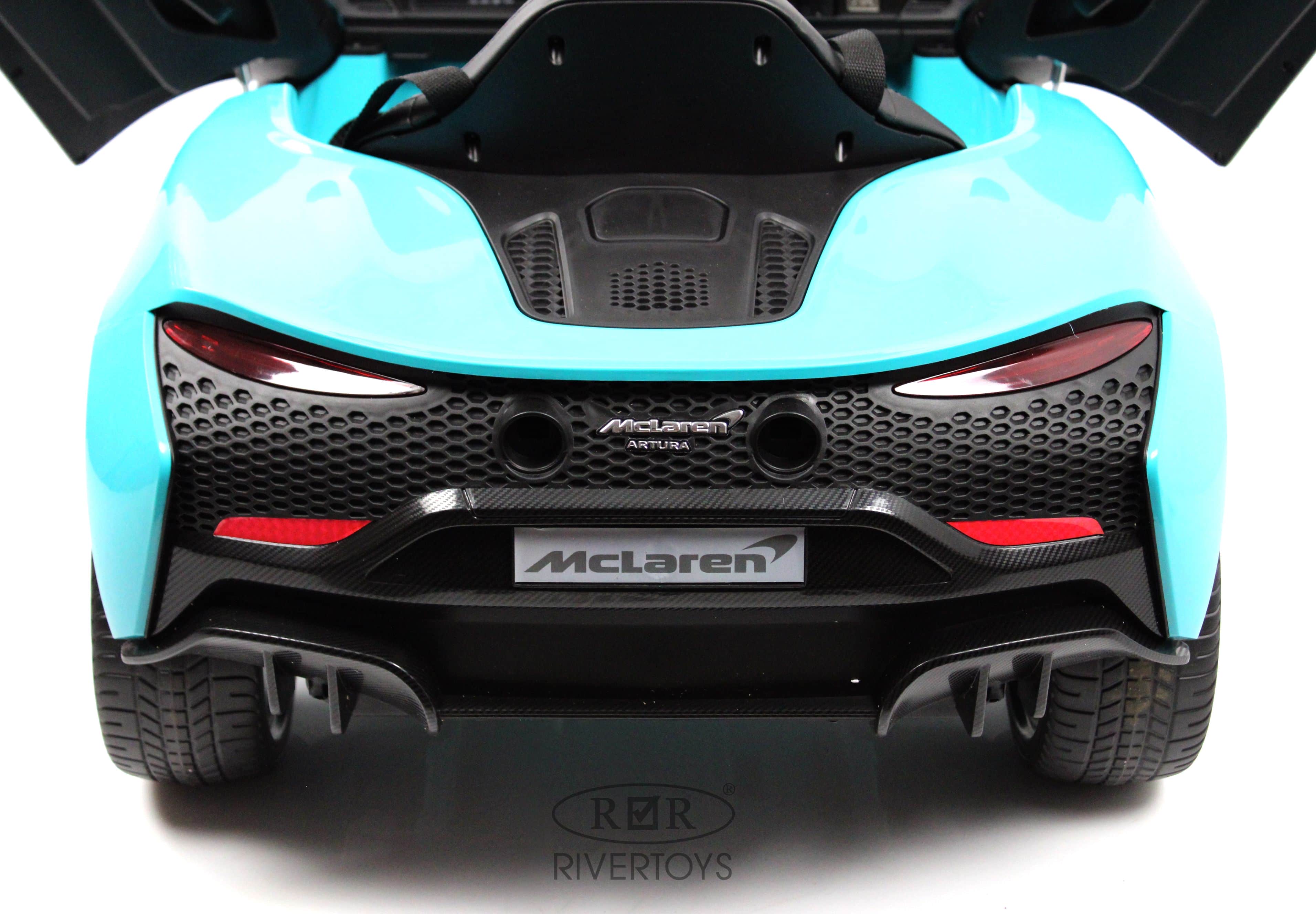 картинка Детский электромобиль McLaren Artura (P888BP) голубой 
