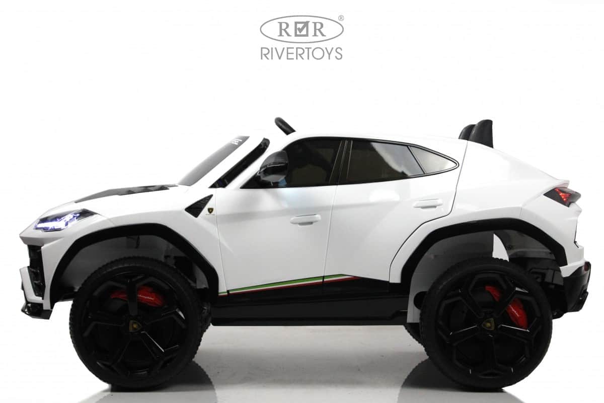 картинка Детский электромобиль Lamborghini Urus (E777EE) белый 