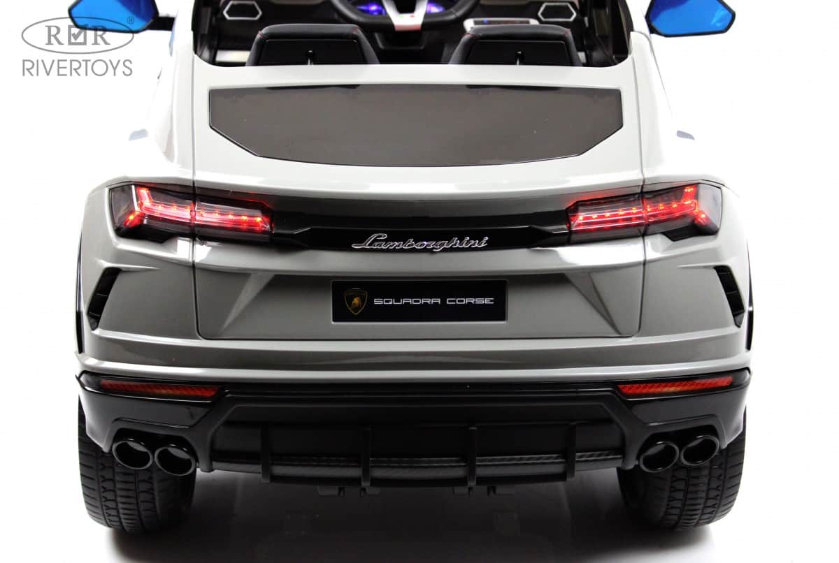 картинка Детский электромобиль Lamborghini Urus (E777EE) серый 