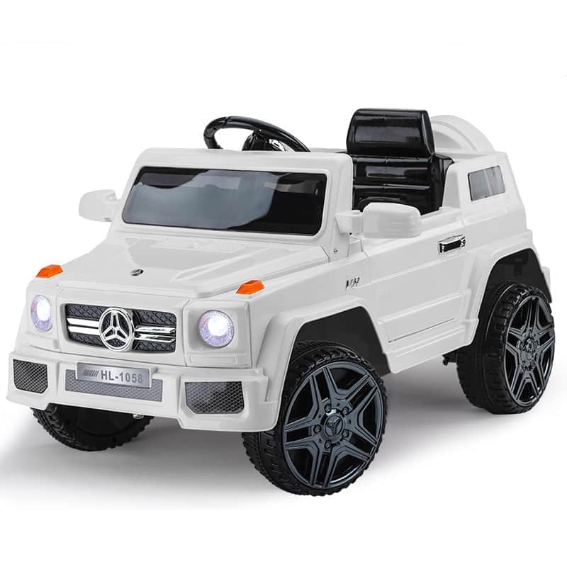 картинка Детский электромобиль Mercedes G Style 12V - HL-1058-WHITE 