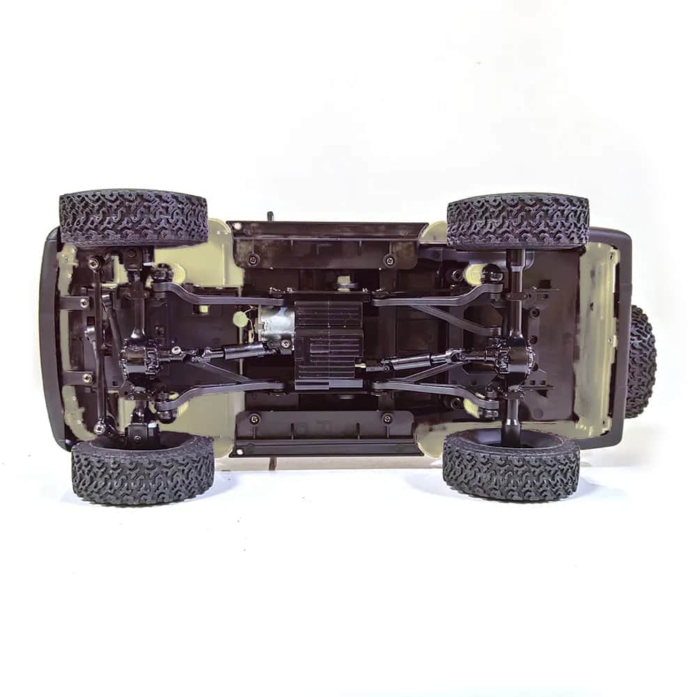 картинка Радиоуправляемый краулер WPL C54-1 Land Cruiser LC80 желтый 1:16 - WPLC54-1-YELLOW 