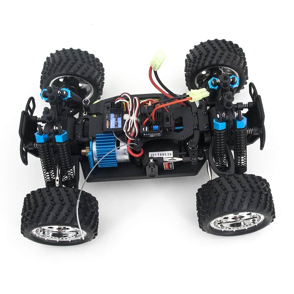 картинка Радиоуправляемый внедорожник HSP Electric Off-Road KidKing 4WD 1:16 - 94186-18692 - 2.4G 