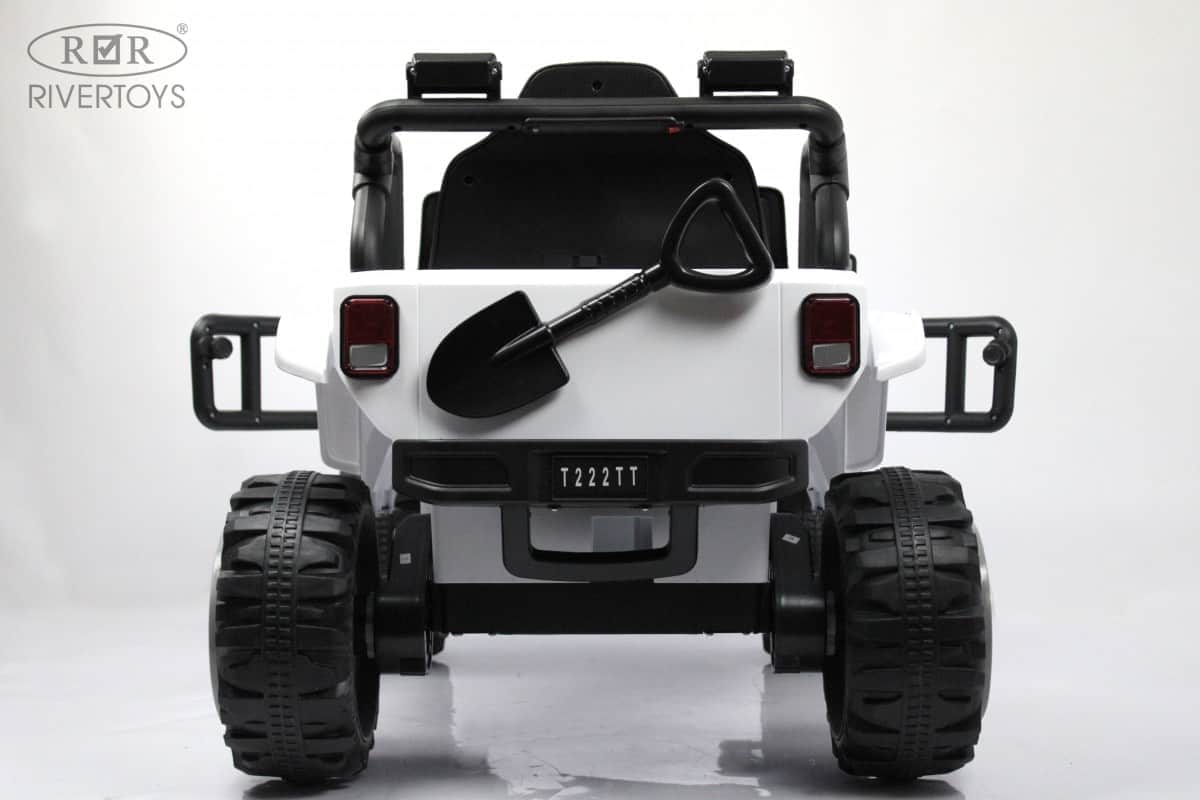 картинка Детский электромобиль T222TT 4WD белый 