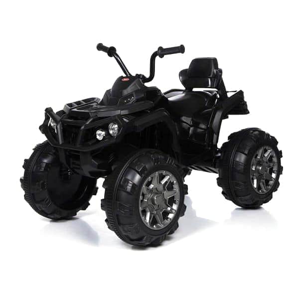 картинка Детский квадроцикл Grizzly ATV Black 12V с пультом управления 2.4G- BDM0906 