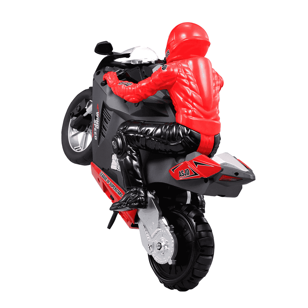 картинка Радиоуправляемый мотоцикл (дрифт, GYRO, 1:6) 2.4G - HC-801-RED 