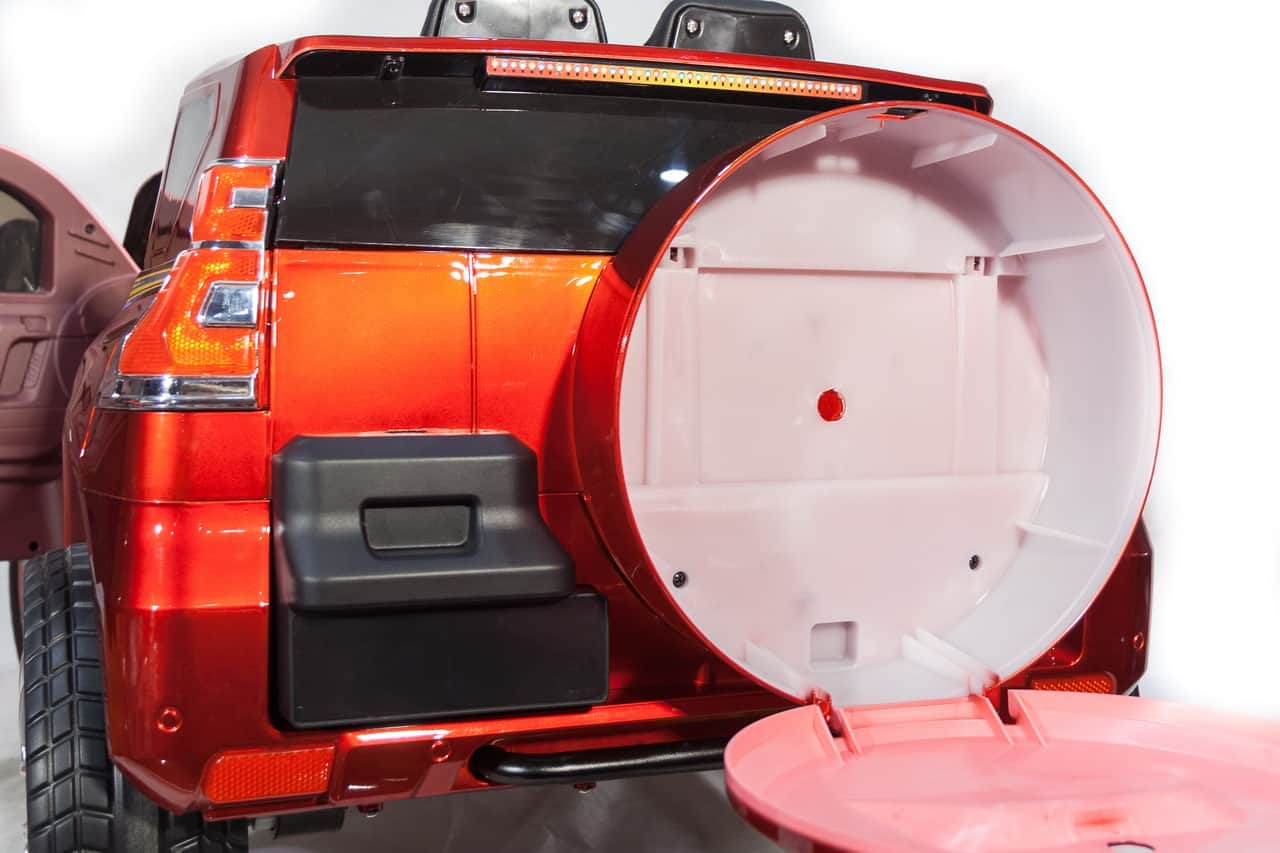 картинка Джип Toyota Prado 5637 Красный краска 